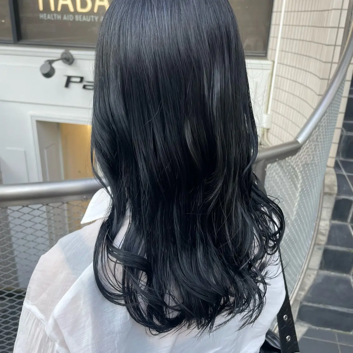 ロング カラー ParveMix 🩶🫧入江 香名のヘアスタイル