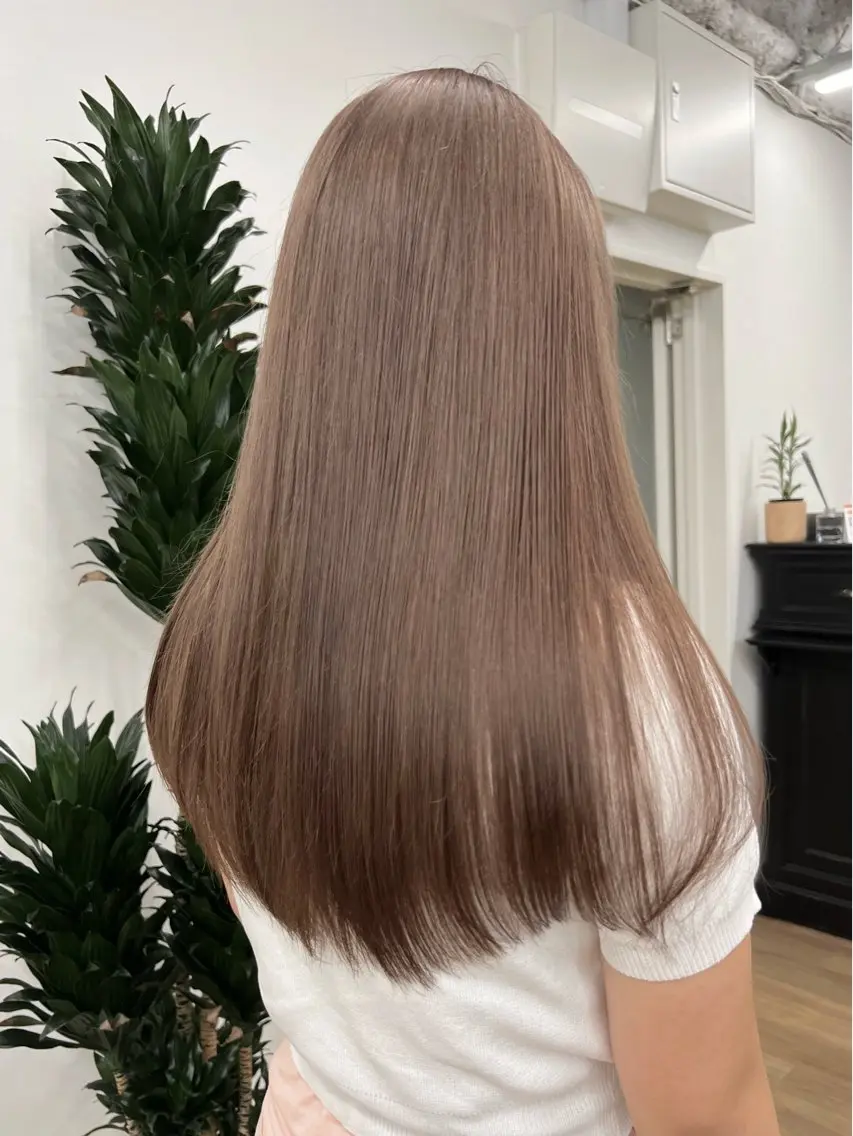 カラー ヘアカラー トリートメント 重松 丈博のヘアスタイル