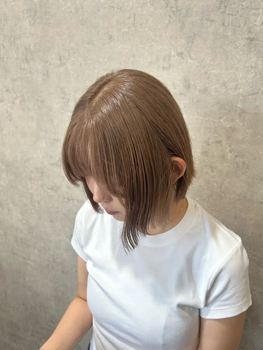 【カラー特化】🎀✨ 透明感ダブルカラー➕1stepトリートメントの写真