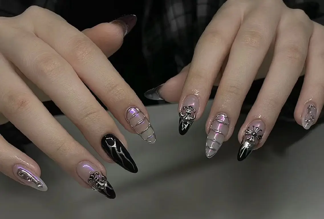 ネイル アートネイル フラワーネイル フットネイル ジェルネイル ガーリー ハンドネイル UM Nail Salonのネイルデザイン