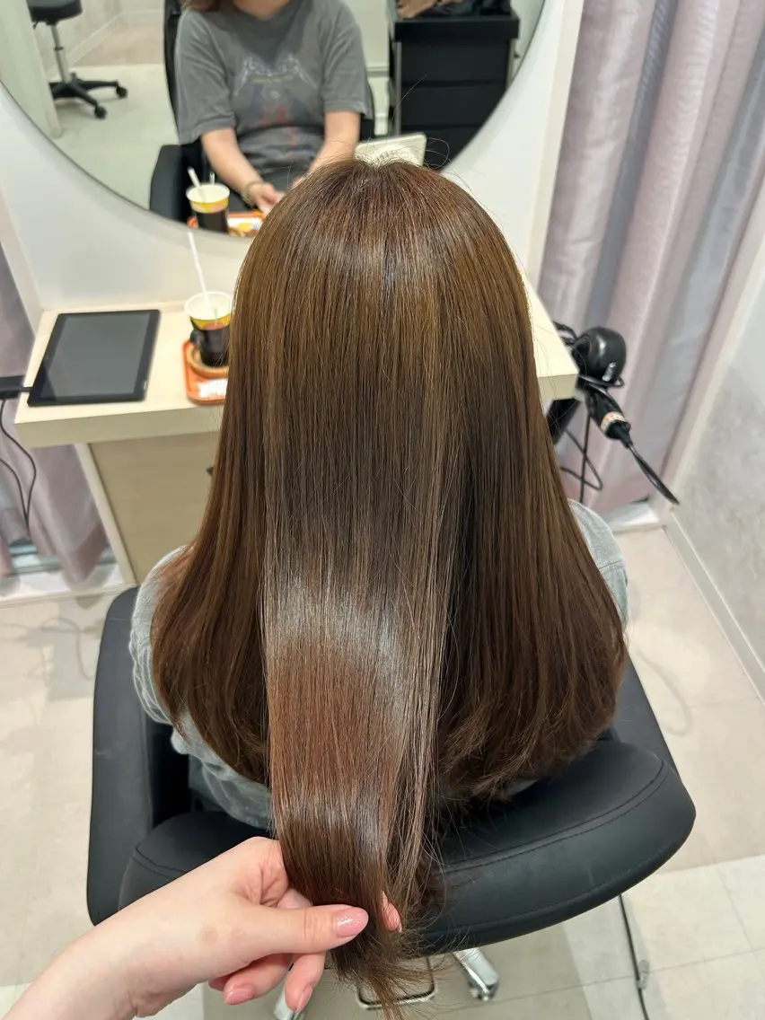 カラー ヘアカラー リリ カのヘアスタイル