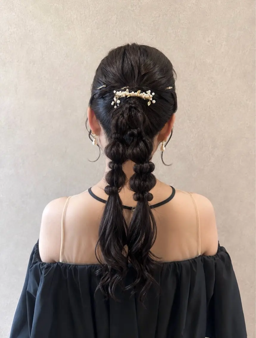 ヘアアレンジ 𝒓𝒊𝒏𝒂 /水光カラーのヘアスタイル
