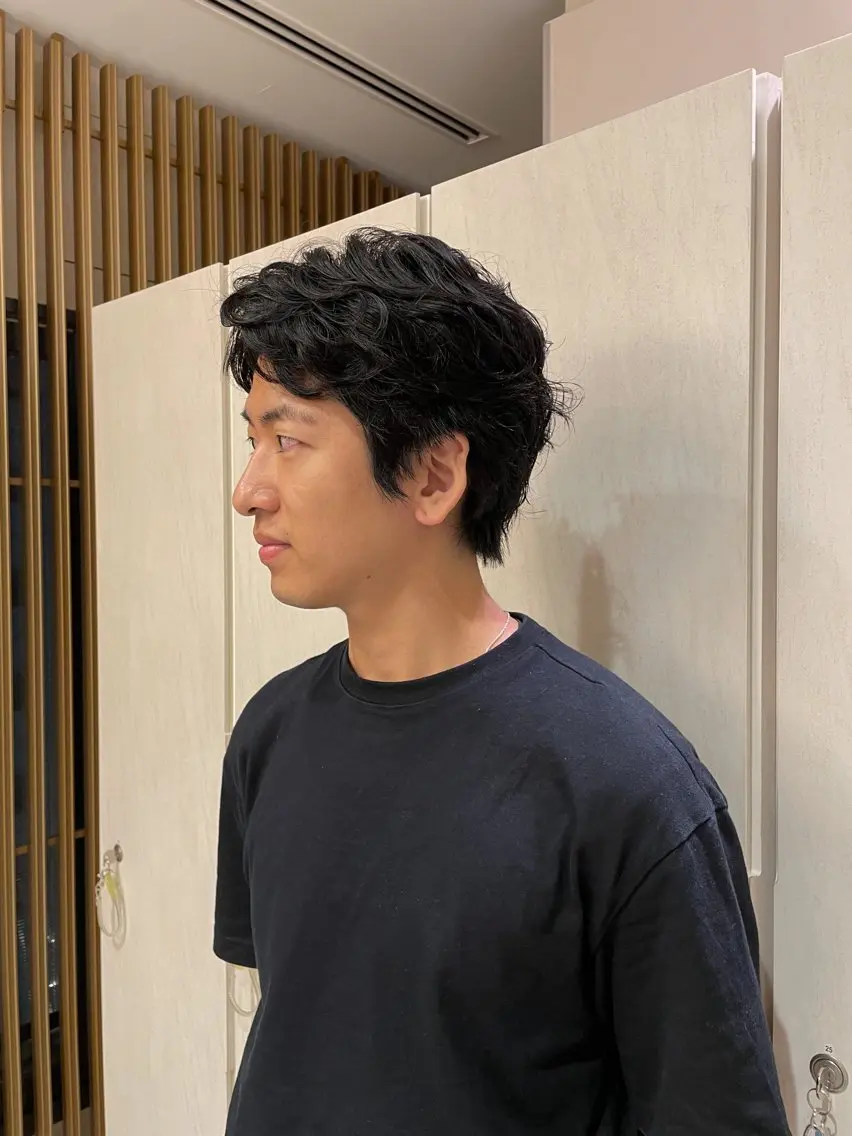 【メンズ限定‼️】カット➕パーマ👨‍🦱の写真