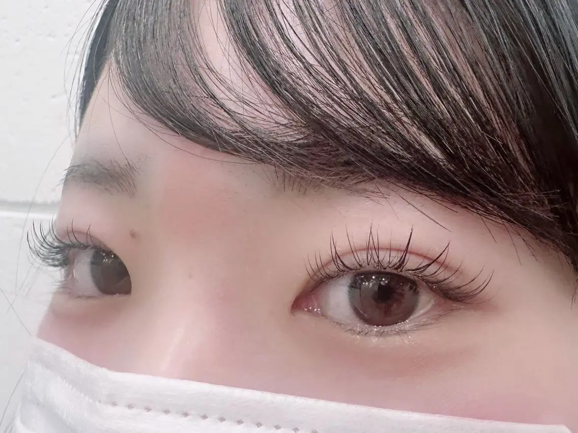 マツエク・マツパ パリジェンヌラッシュリフト マツエク NINE🕊️ Rihoのマツエク・マツパデザイン