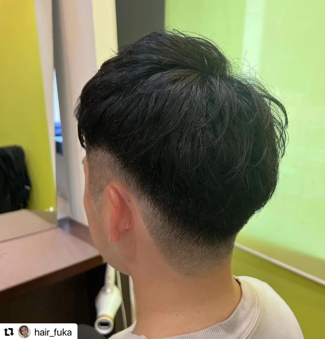 ミディアム カラー メンズ 刈り上げ 🩷Eny terrace🩷のヘアスタイル