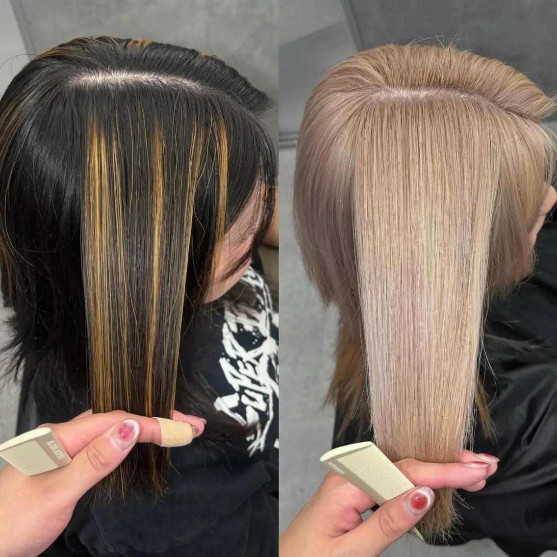 カラー ヘアカラー 伊藤 陽菜のヘアスタイル