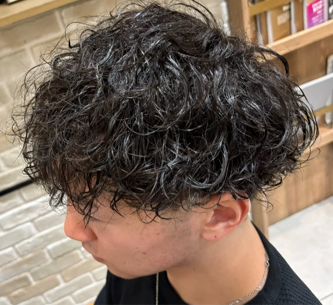 ショート カット パーマ COVER HAIR 川口店✨　土屋凜のヘアスタイル