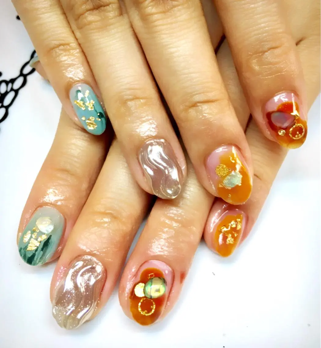 ネイル nailist cocoのネイルデザイン