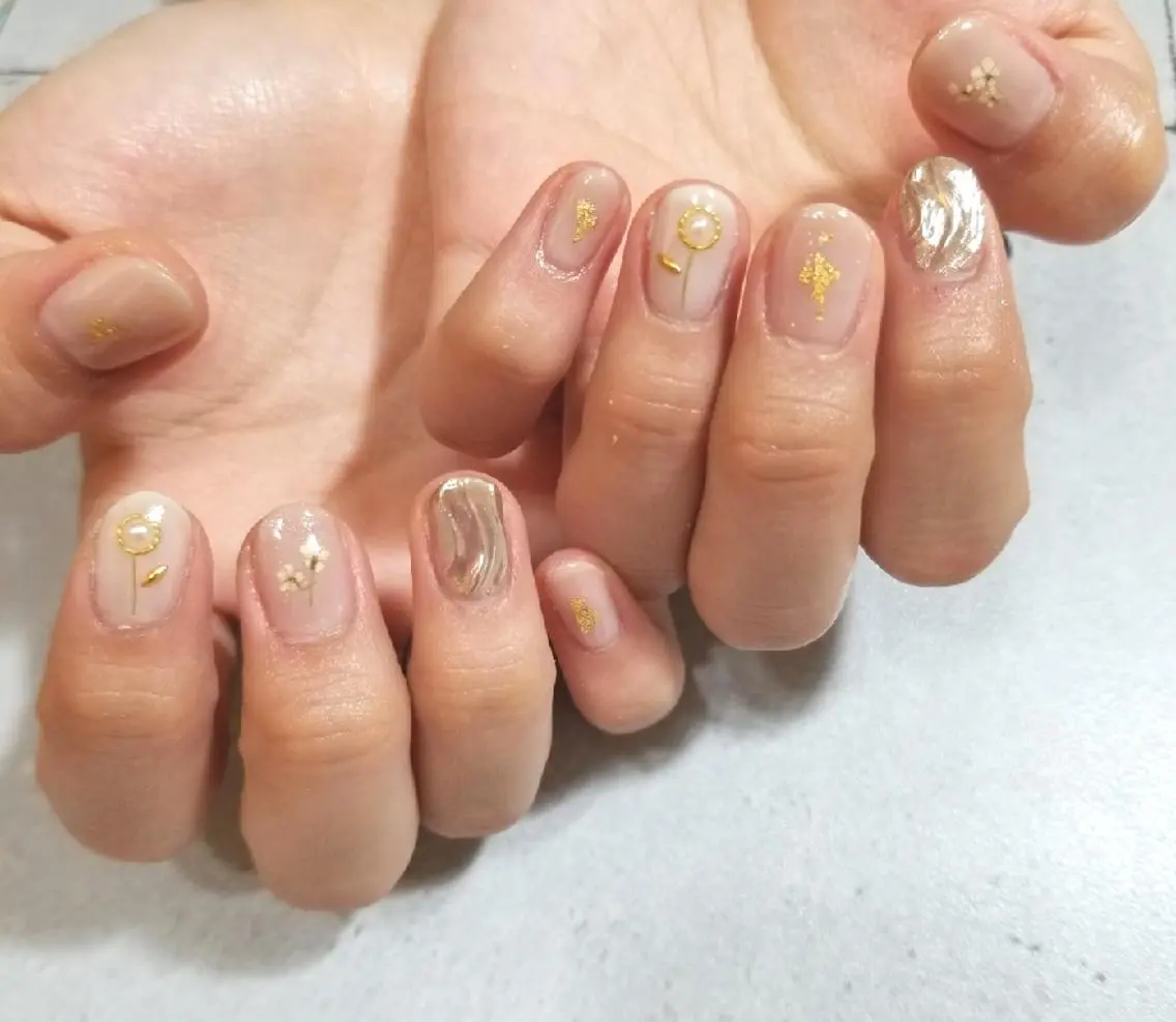 ネイル アートネイル nijiiro🌈 サトウのネイルデザイン