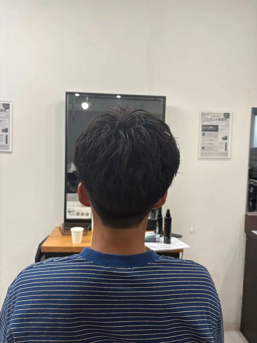 パーマ メンズ 海外風パーマ カラー特化園田　楓莉のヘアスタイル