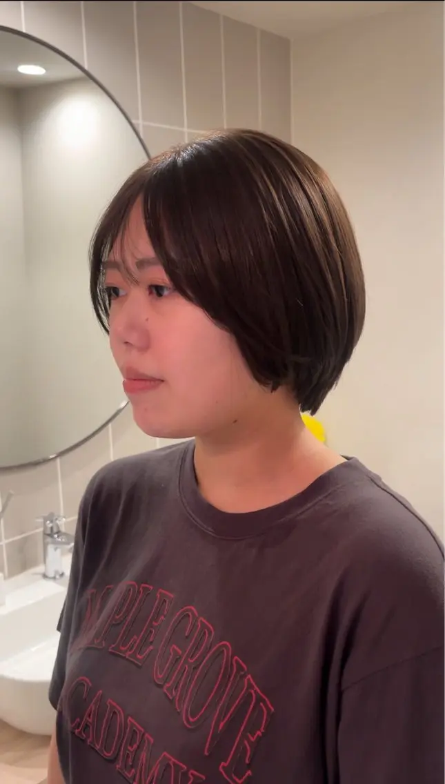 ショート -みつま はるな-のヘアスタイル