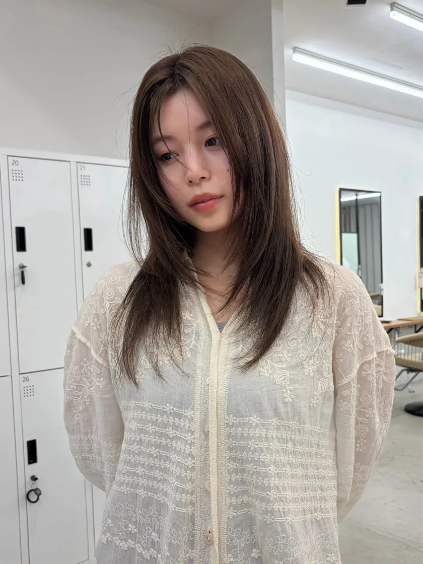 ロング くろかわ まいのヘアスタイル