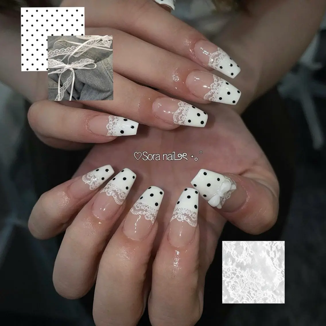 ネイル アートネイル オーロラネイル フレンチネイル ジェルネイル グラデーション ハンドネイル Sora  Nail Studioのネイルデザイン