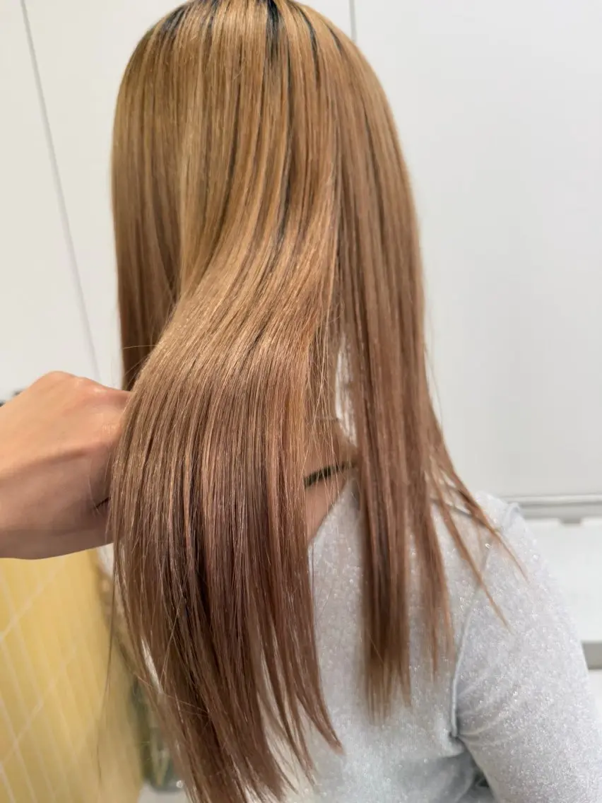 ロング パーマ 縮毛矯正 縮毛矯正 トリートメント 縮毛矯正/髪質改善 RENのヘアスタイル