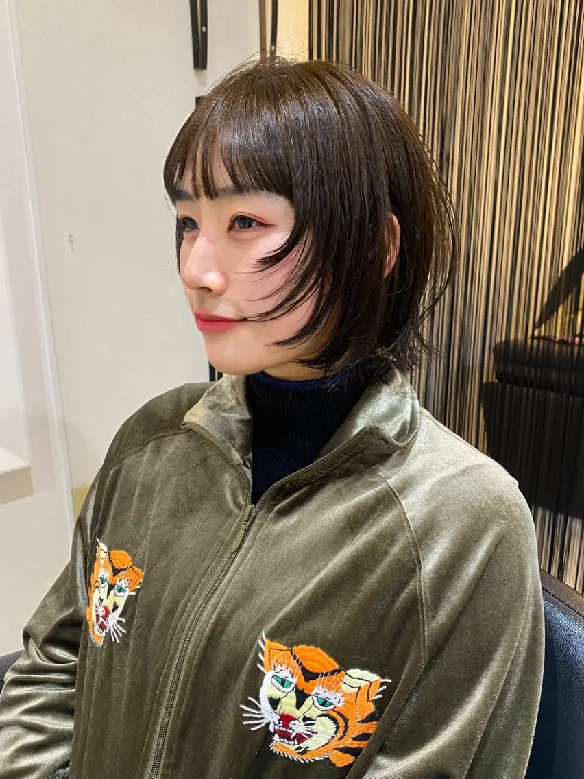ショート カラー カット ヘアカラー トリートメント mai / linoah˚✧のヘアスタイル