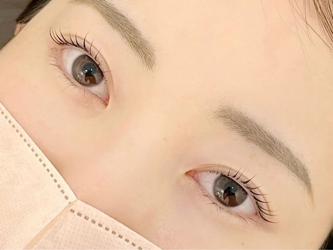 マツエク・マツパ パリジェンヌラッシュリフト 一重×まつ毛パーマ Y.eyelash 赤羽/志茂のマツエク・マツパデザイン