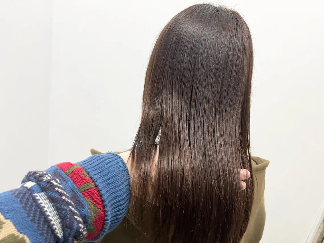 セミロング カラー nike にけのヘアスタイル