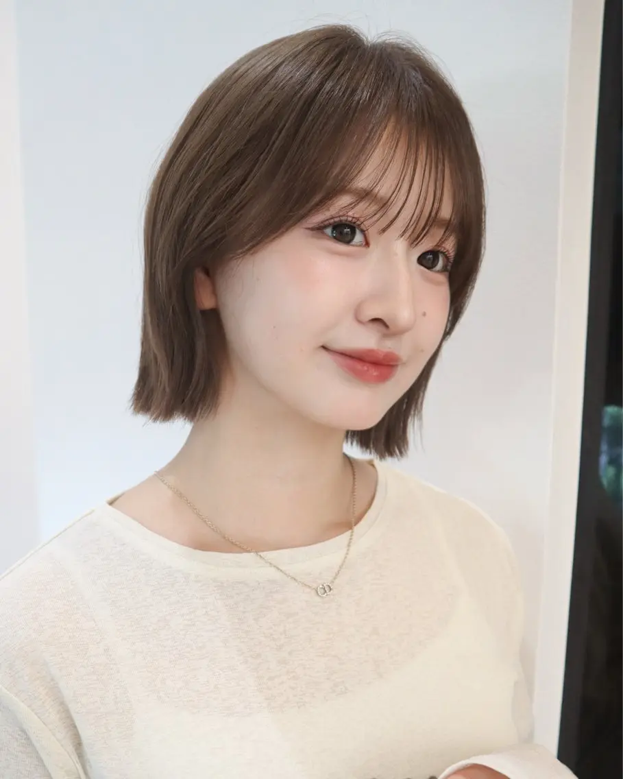 【迷ったらコレ✨】ボブカット+透明感ワンカラーの写真