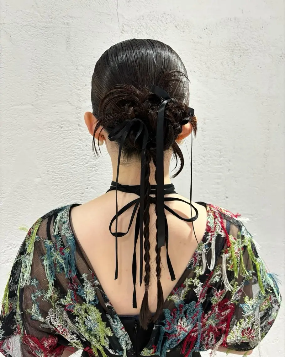 ヘアアレンジ ヘアセット サソウ ユリエ🥥のヘアスタイル