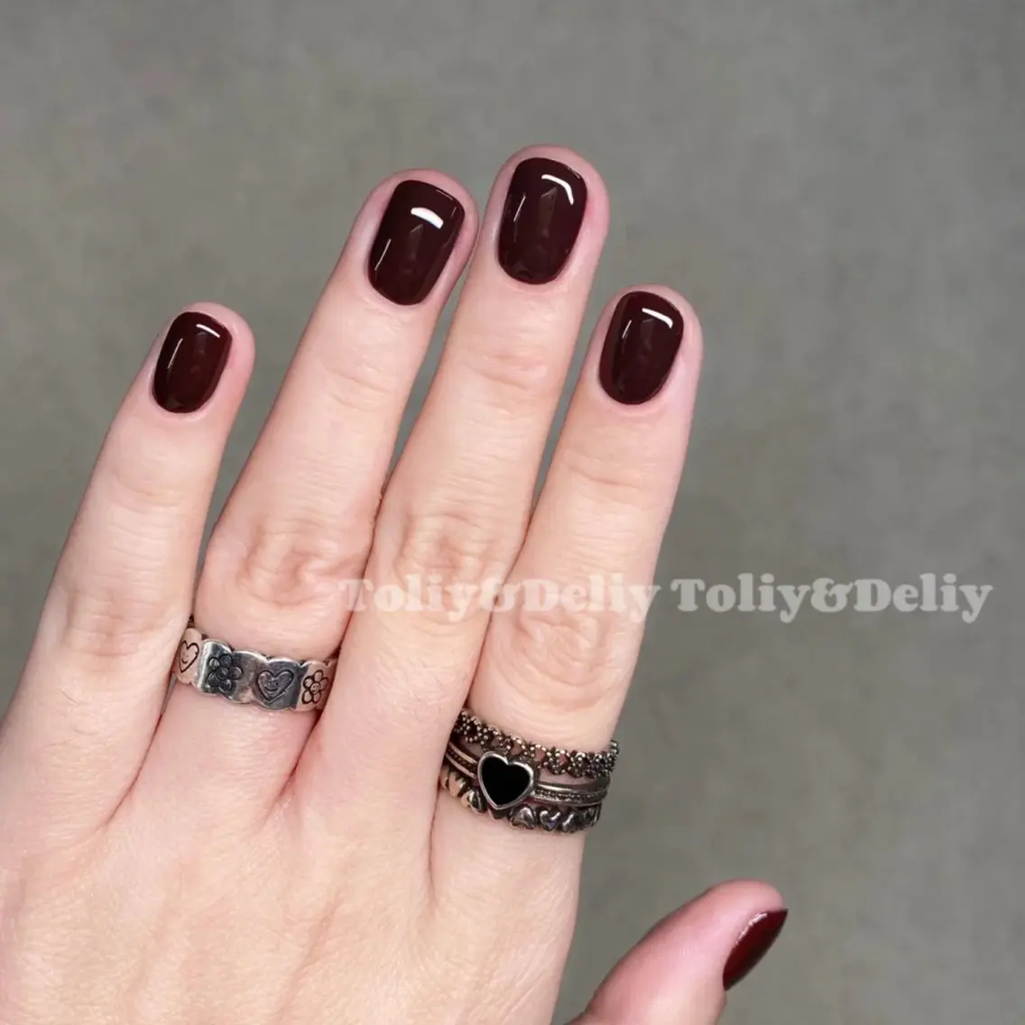 ネイル ワンカラーネイル ToliyDeliy Nail Salonのネイルデザイン