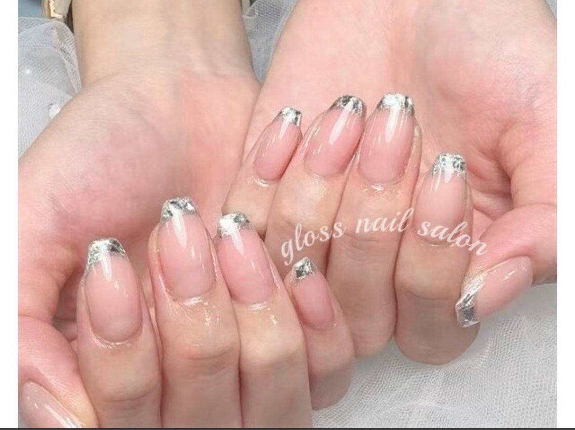 ネイル ハンドネイル みゆ🐰 Gloss nailのネイルデザイン