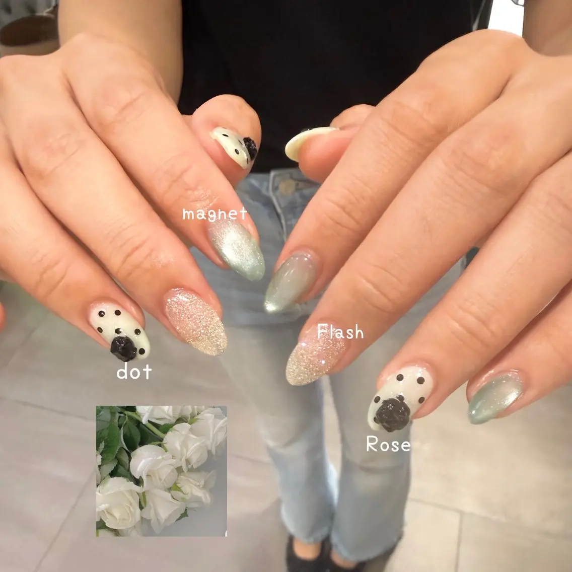 ネイル ハンドネイル chika .のネイルデザイン