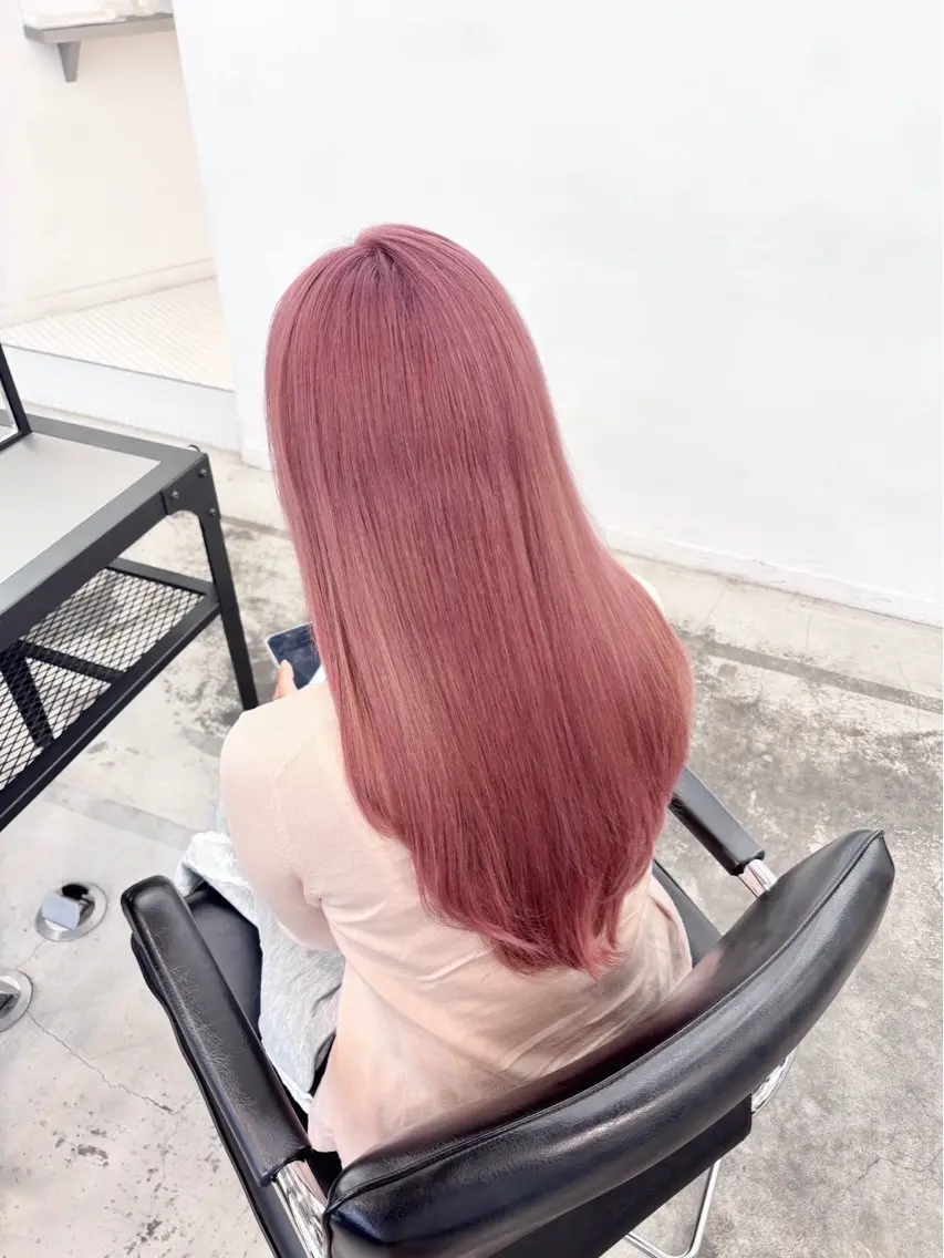 【🎀リタッチしたい方🎀】ブリーチ1回➕カラー➕トリートメントの写真