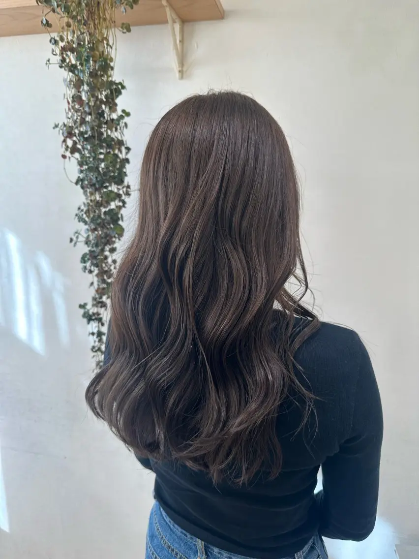 ロング カラー ヘアカラー トリートメント モテhair♡.* マツエク/さくら🍨のマツエク・マツパデザイン