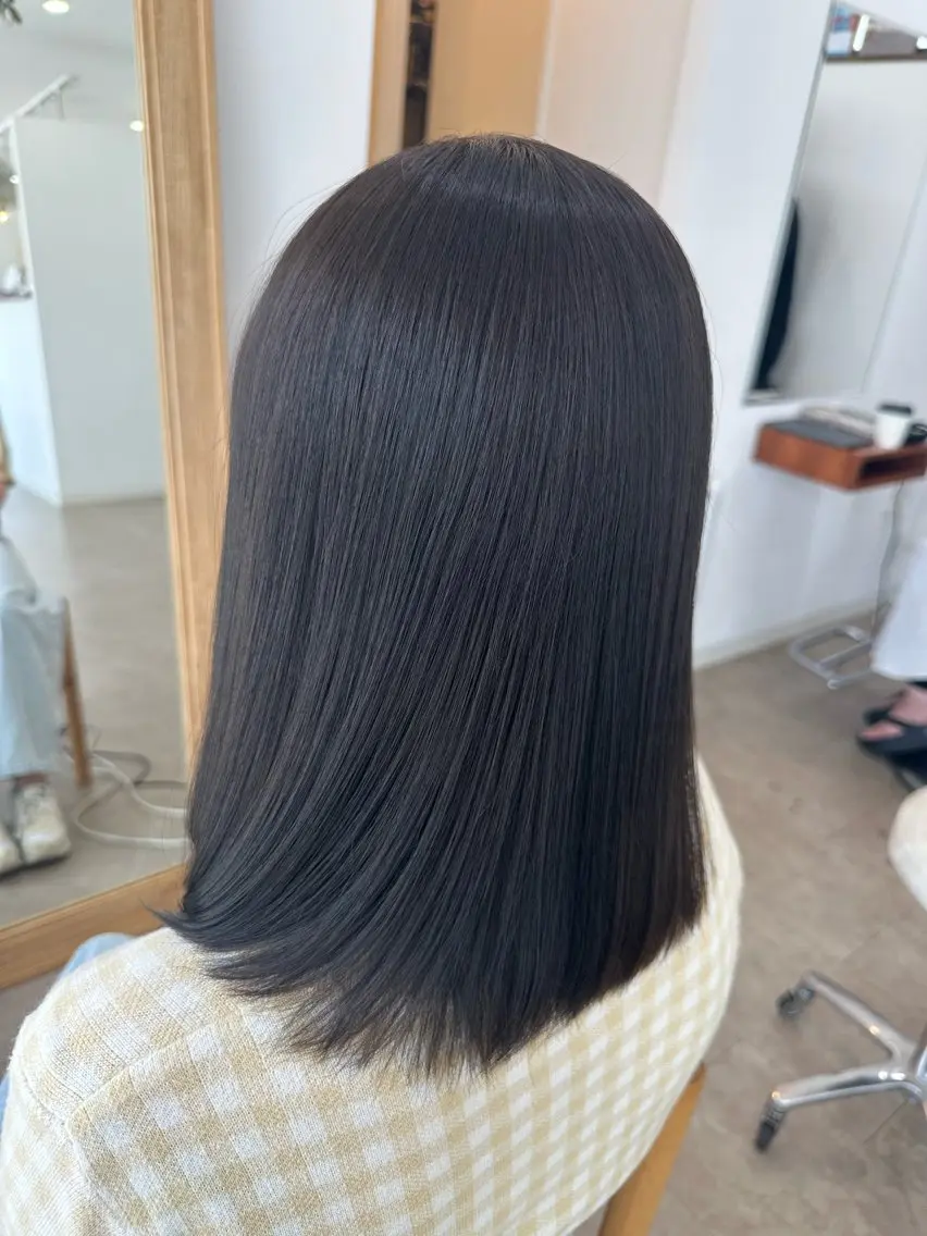カラー 🍃 𝙍𝙀𝙉𝘼のヘアスタイル