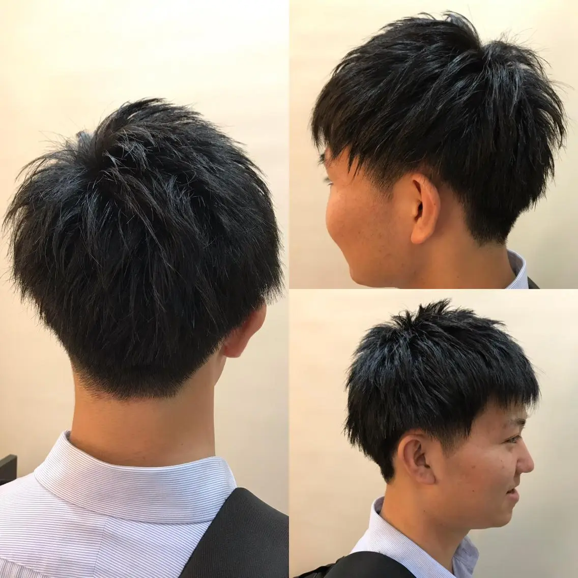 ショート メンズ 刈り上げ ショートヘア カット 赤羽、髪質改善サロン 吉野リョウスケのヘアスタイル