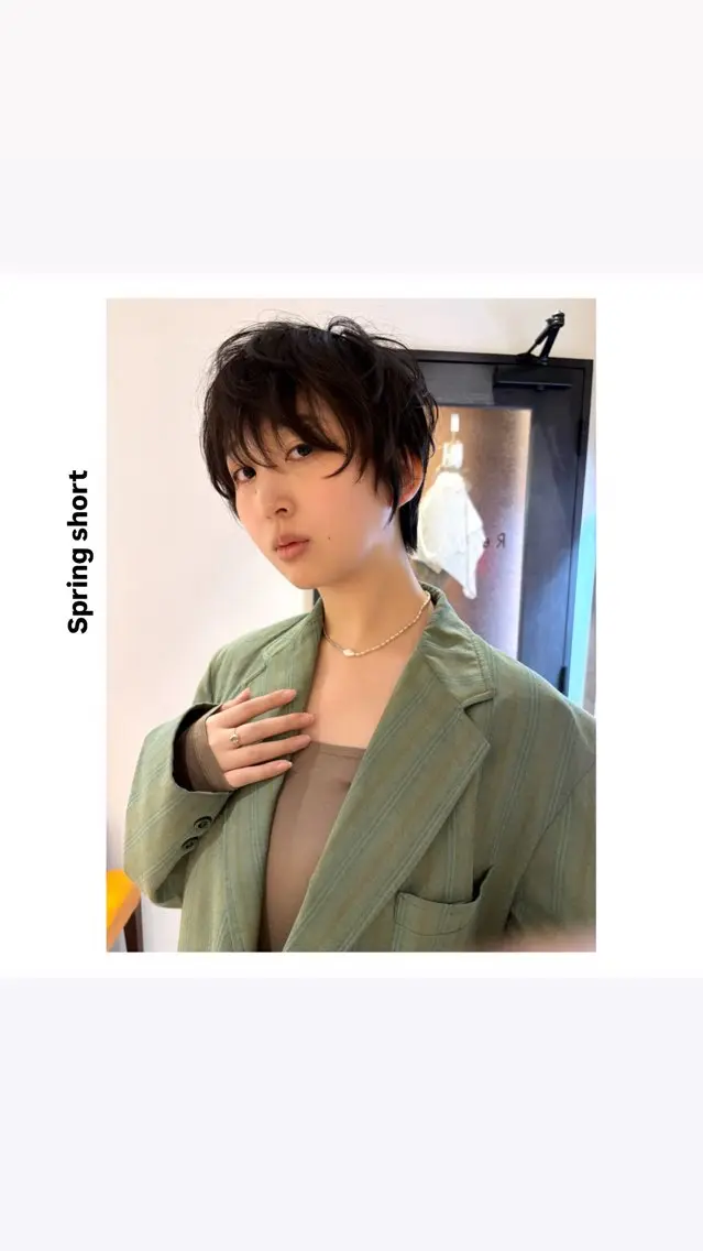 ショート カラー ショートヘア カット ヘアカラー トリートメント hiro【沿線で叶う 似合わせhair】のヘアスタイル