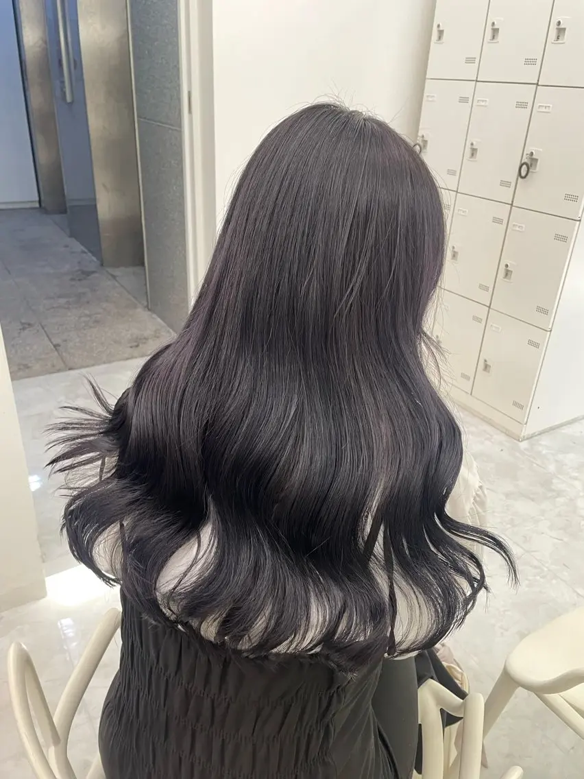 ロング カラー 🤍韓国艶ワンホン ヘアMayu🤍のヘアスタイル