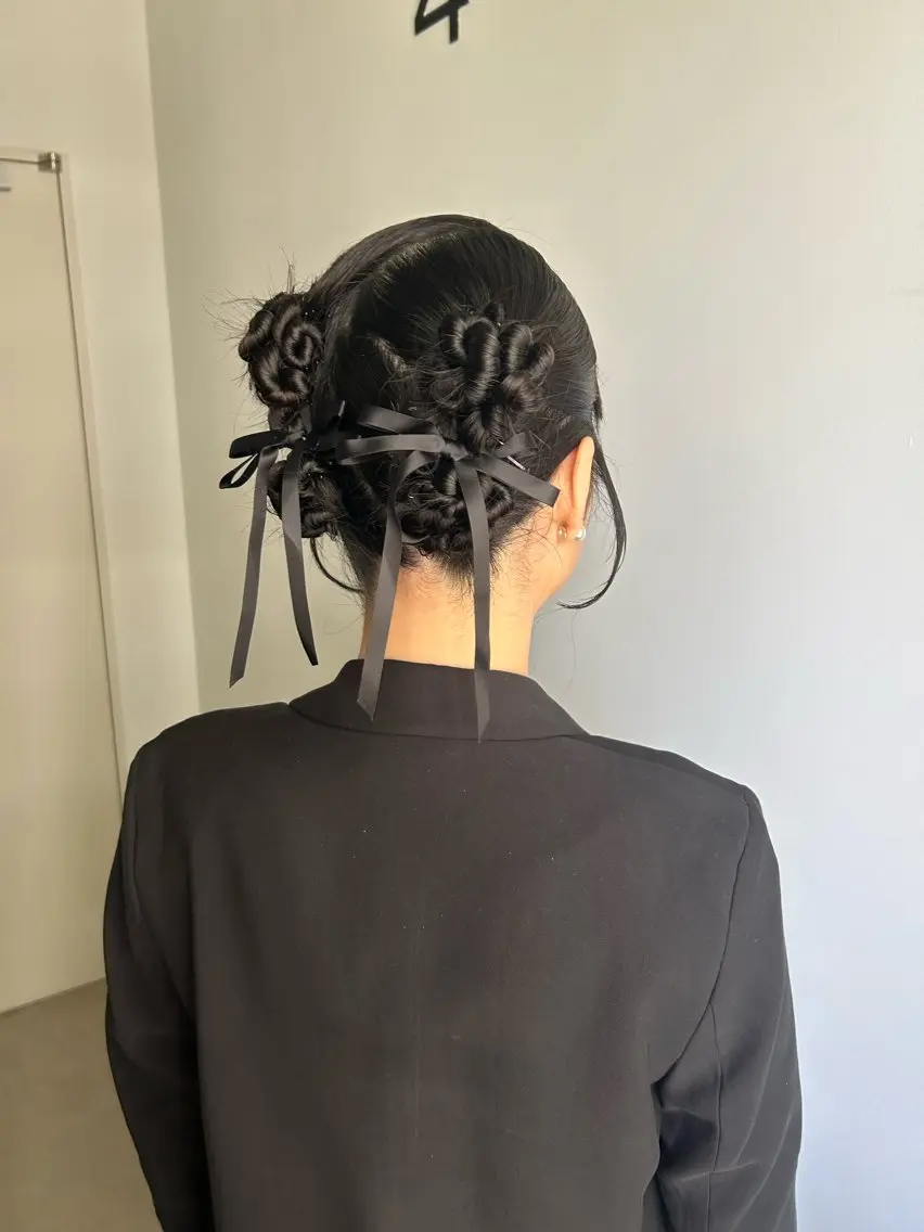 ヘアアレンジ 似合わせカット🎀 梅田🤍sayaのヘアスタイル
