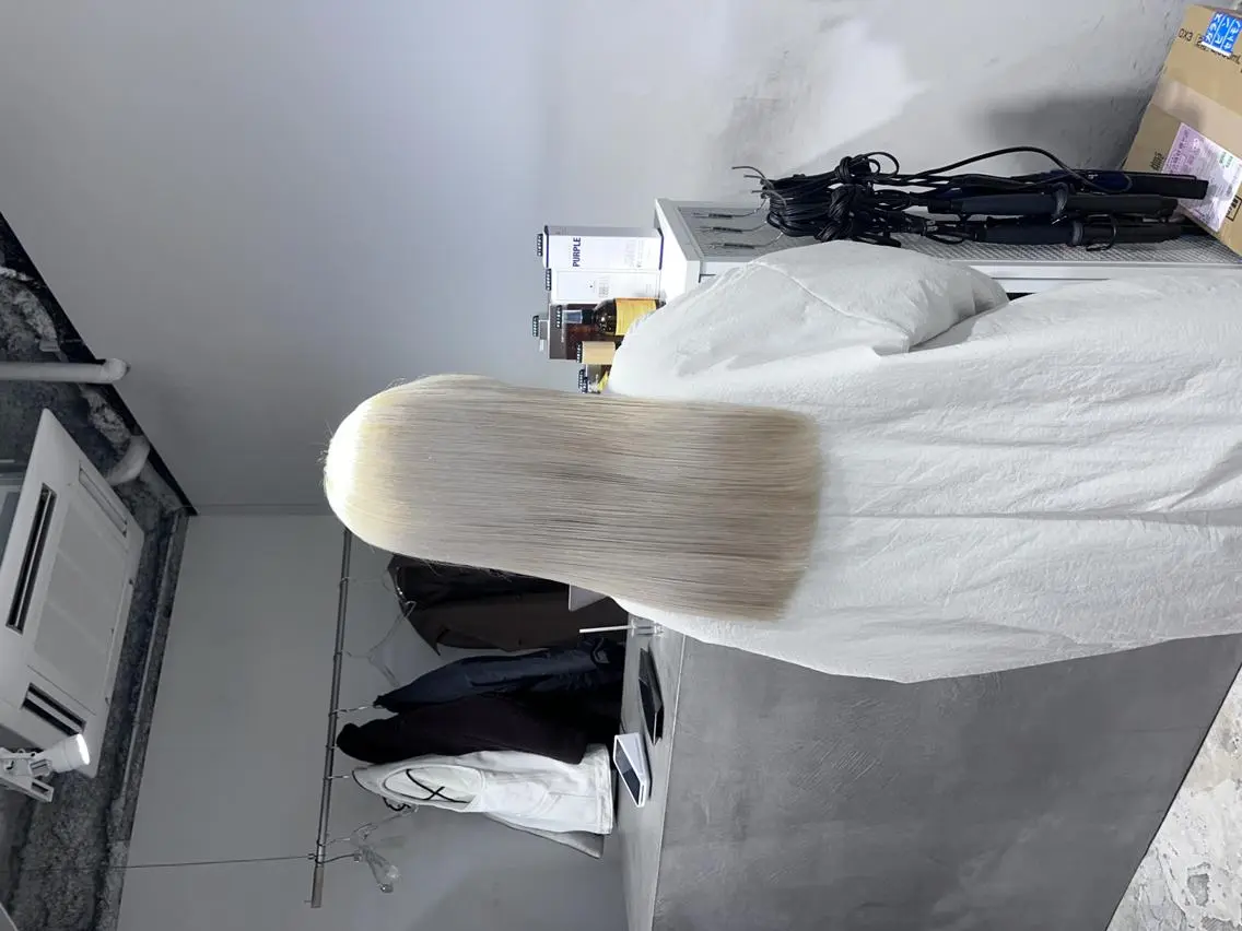 カラー ブリーチ ヘアカラー トリートメント サイレント美容師 アイリィのヘアスタイル