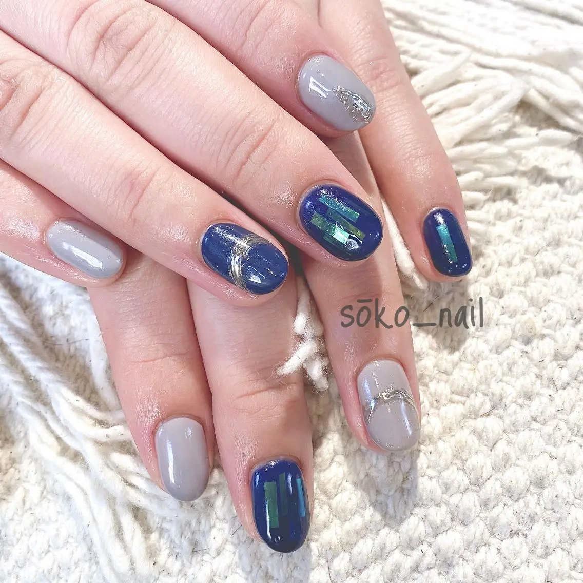 ネイル ハンドネイル megu  / sōko nailのネイルデザイン