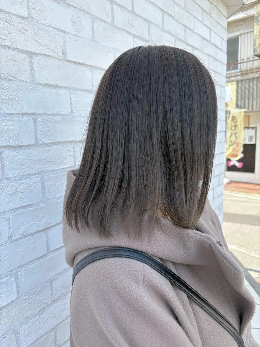 ミディアム カラー ブラウンカラー preak 🖤mizuki🖤のヘアスタイル