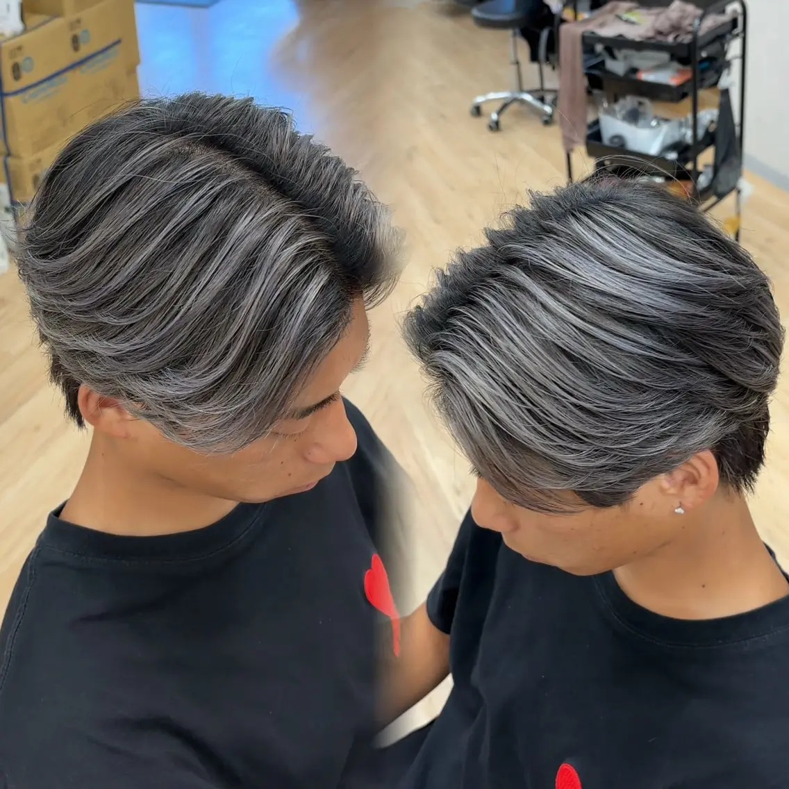 メンズ メンズバレイヤージュ カット ヘアカラー 葉南 /LIANのヘアスタイル