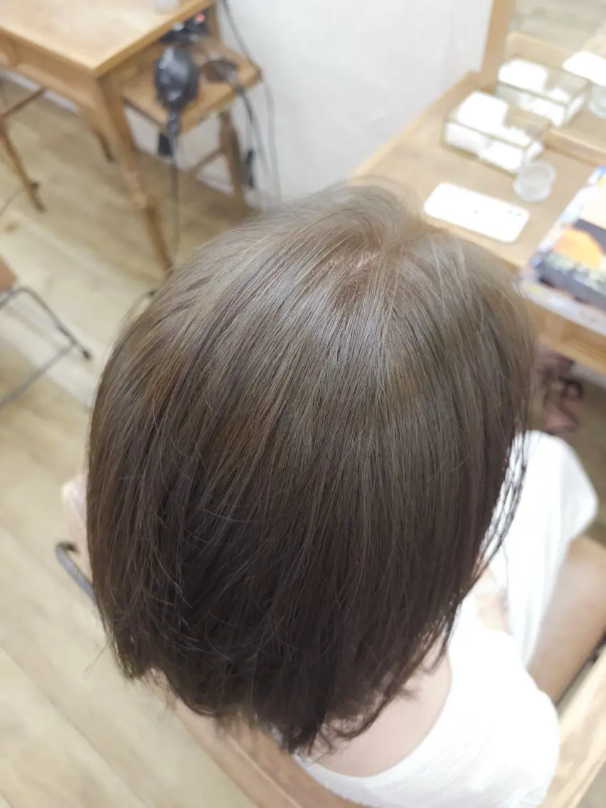 ミディアム カラー ヘアカラー SHO 👻原宿 /艶カラーのヘアスタイル