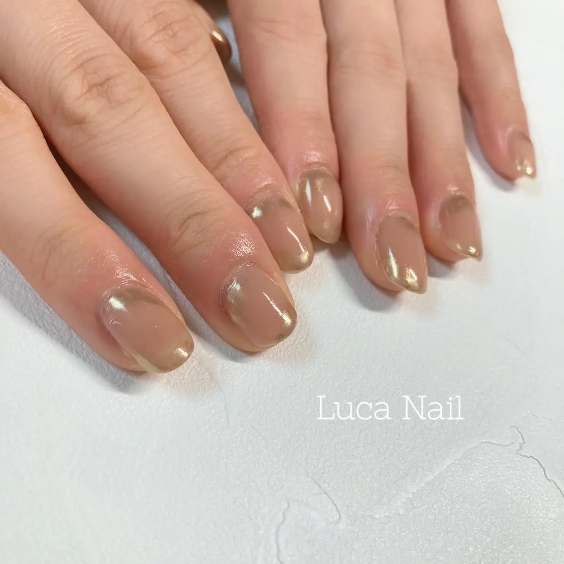 ネイル オフィスネイル シンプルネイル Luca Nail 🌼yu-kaのネイルデザイン