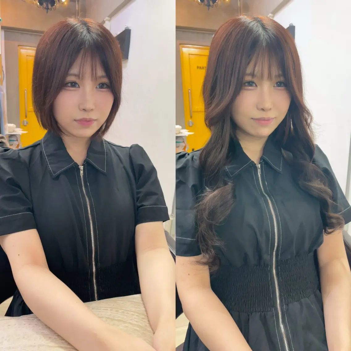 ショート エクステ プルエクステ界隈 ハイトーン/カツオ✨のヘアスタイル