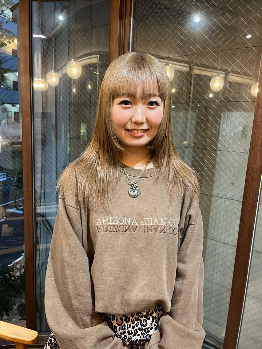 ロング ヘアカラー 似合わせカラー🪩 SAYA 👗のヘアスタイル