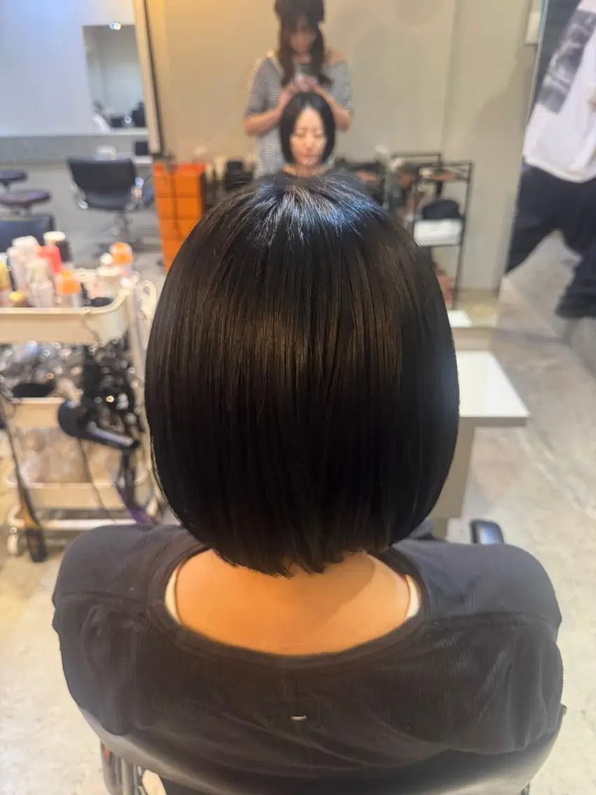 カラー ヘアカラー 櫻木 志穏のヘアスタイル