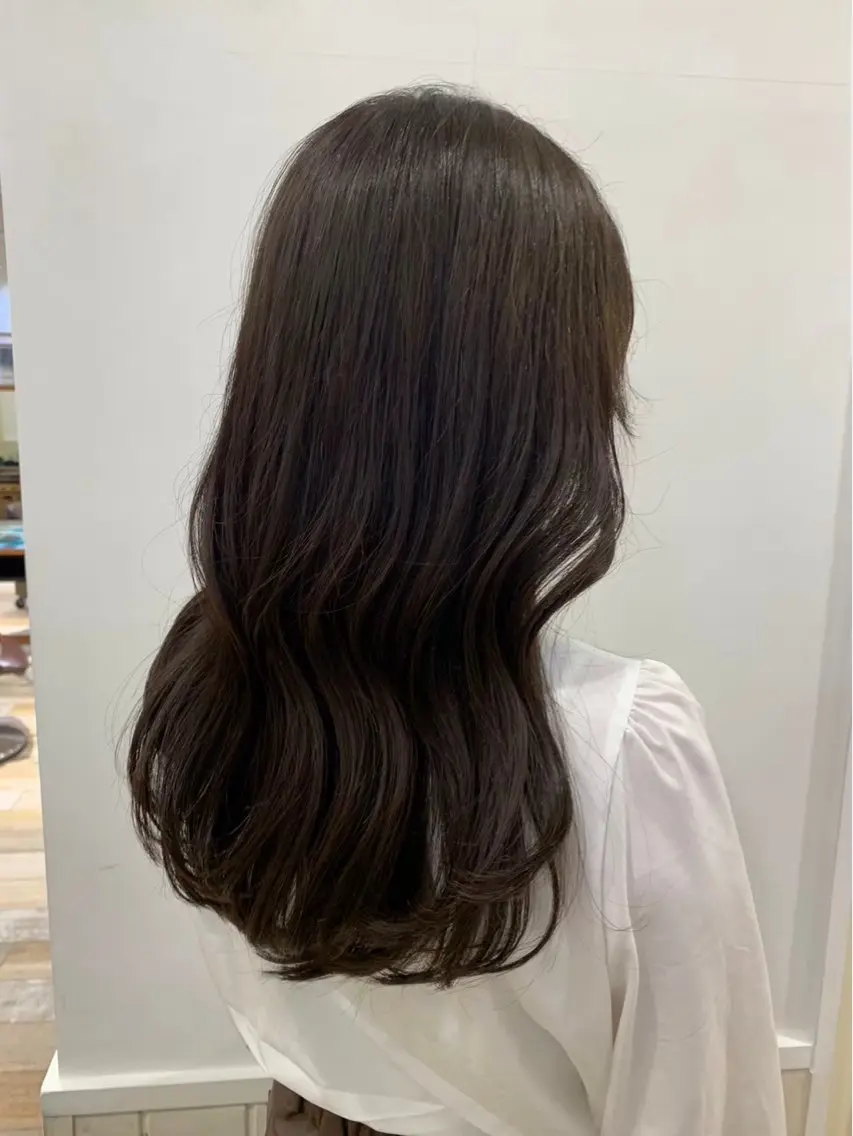 ロング 韓国ヘア ‎⟡.·KANA🐥のヘアスタイル