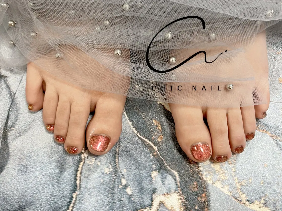ネイル フットネイル CHIC NailSalonのネイルデザイン