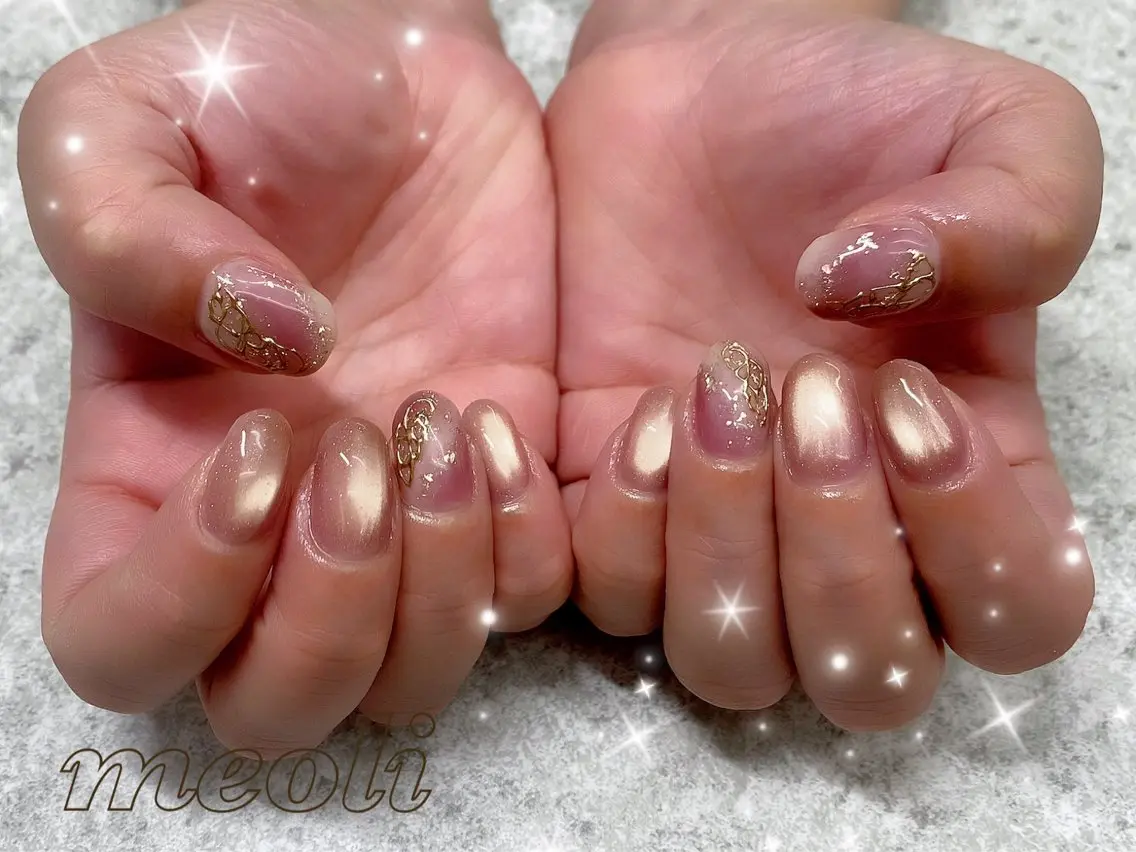 ネイル ハンドネイル nail salon meoli メグのネイルデザイン