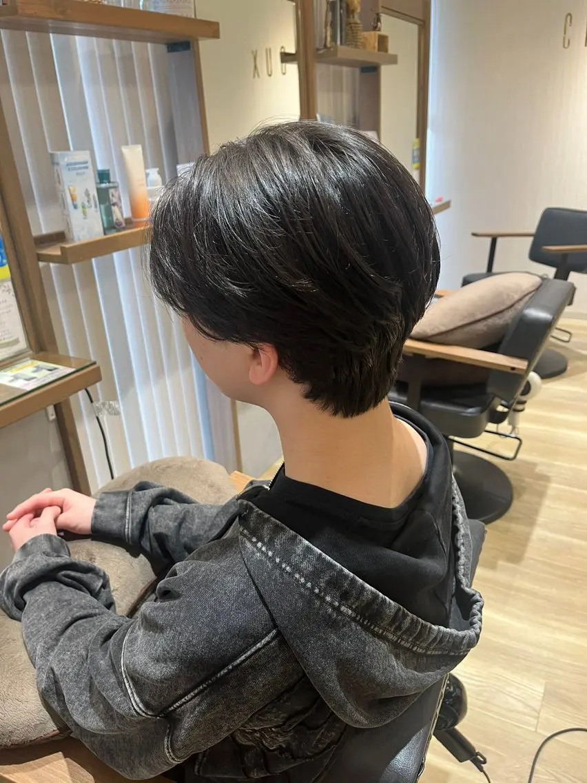 ショート ショートヘア カット 樋口 莉奈のヘアスタイル