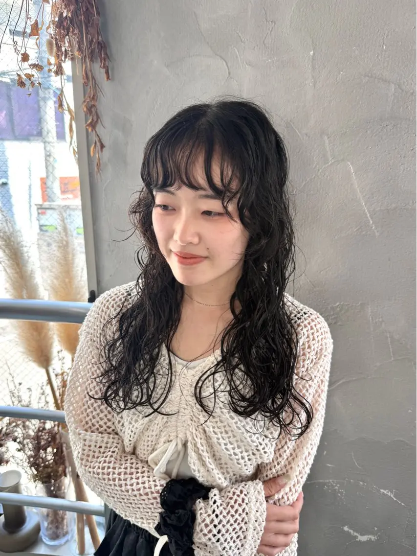 セミロング カット パーマ Lyuck ⋆✦ HIROMIのヘアスタイル