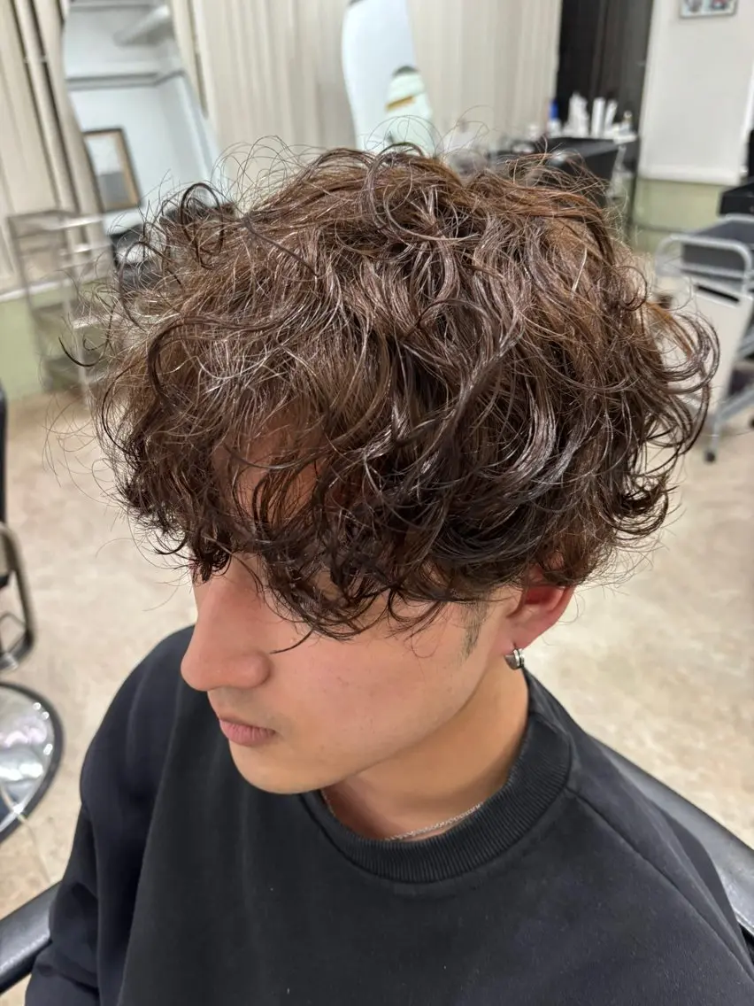 パーマ メンズ カット パーマ ☀️青空SORA /メンズパーマ☁️のヘアスタイル