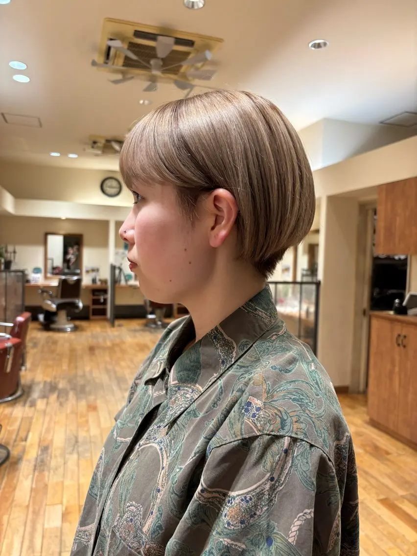 カラー ヘアカラー 松本 恵佳のヘアスタイル