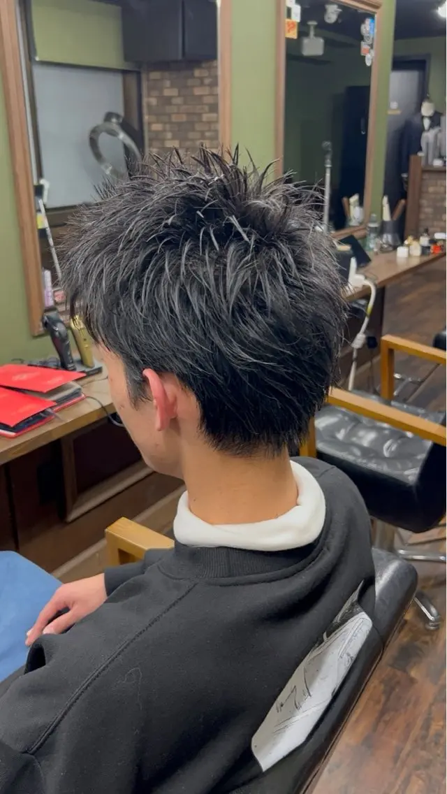 メンズ 井高 洸のヘアスタイル